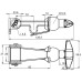 Rubber Bonnet Clamp with Zinc Plated Fittings